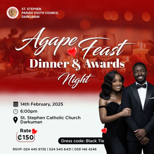 Agape Feast Dinner and Awards Night 2025