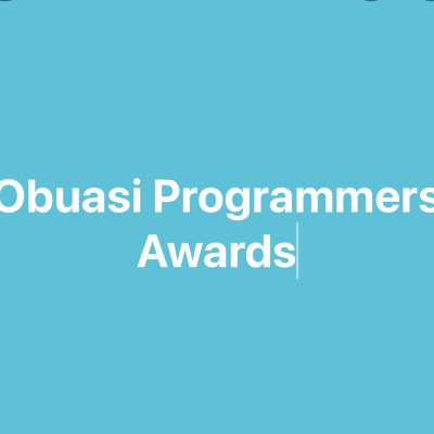Obuasi Programmers Awards
